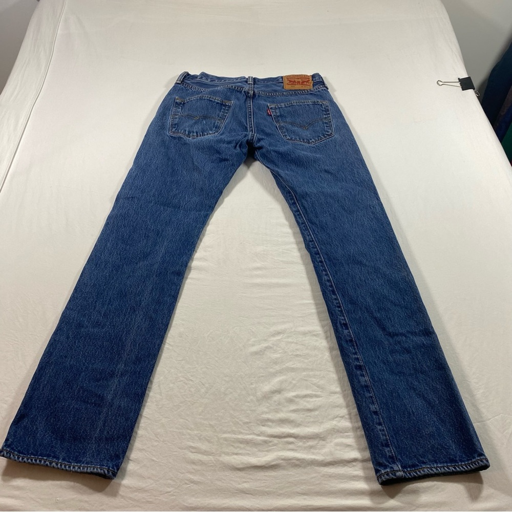 Levi's Blue Straight Jeans Classic Style Denim jeans - Picture 8 of 9